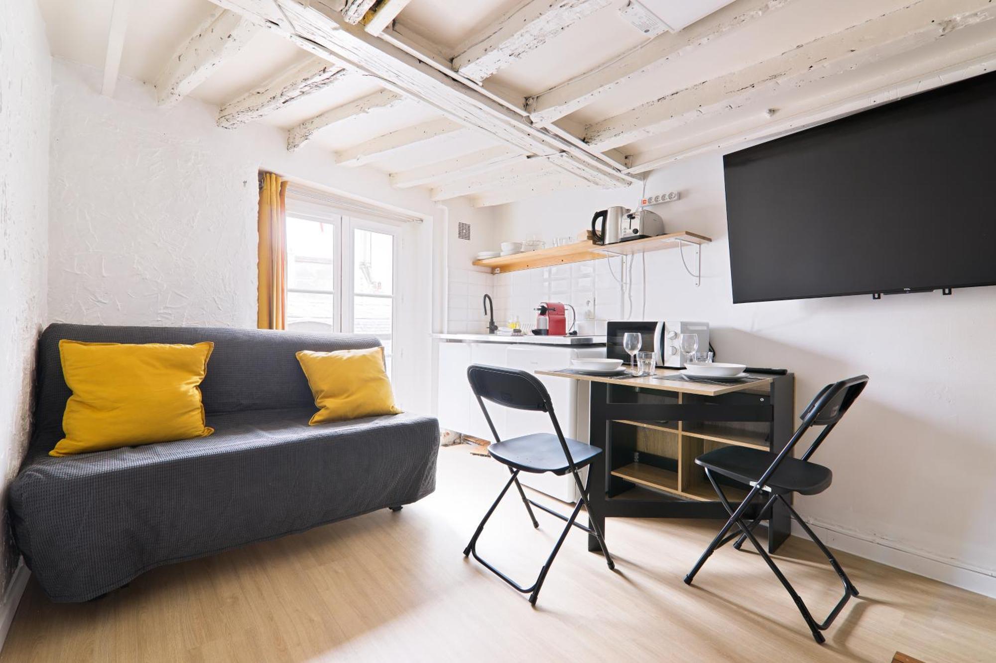 Studio Appartement Quartier Saint-Michel Notre-Dame 3 Free Netflix Parijs Buitenkant foto