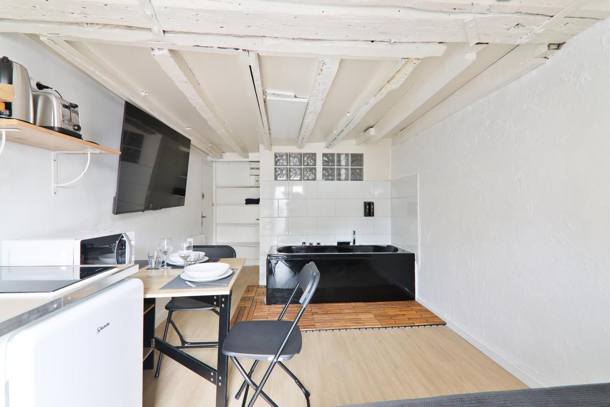 Studio Appartement Quartier Saint-Michel Notre-Dame 3 Free Netflix Parijs Buitenkant foto